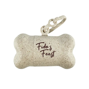 Photo of Eco Friendly Bone Dispenser W/ Compostable Bags   One Color
