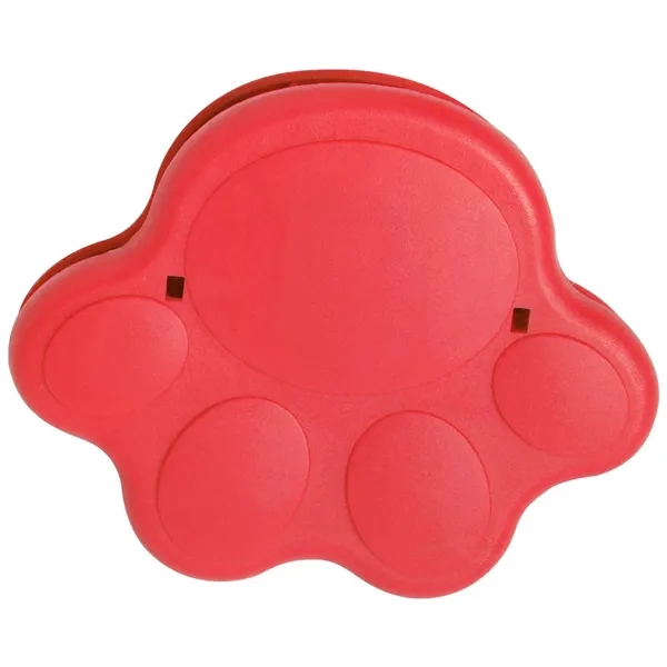 Red color option for Paw Shaped Bag Clip