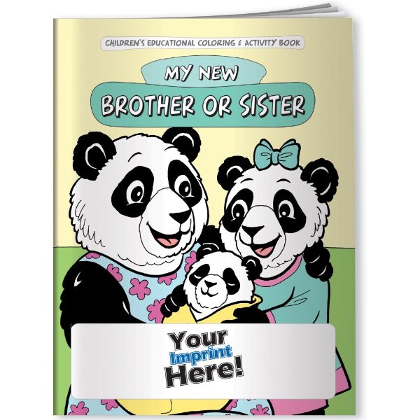 Multicolor color option for Coloring Book   My New Brother Or Sister