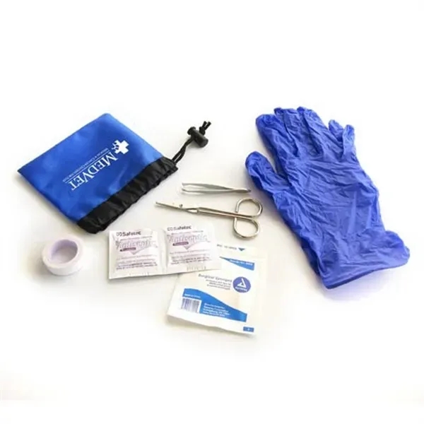 Blue color option for Pet First Aid Kit W/ Cinch Tote