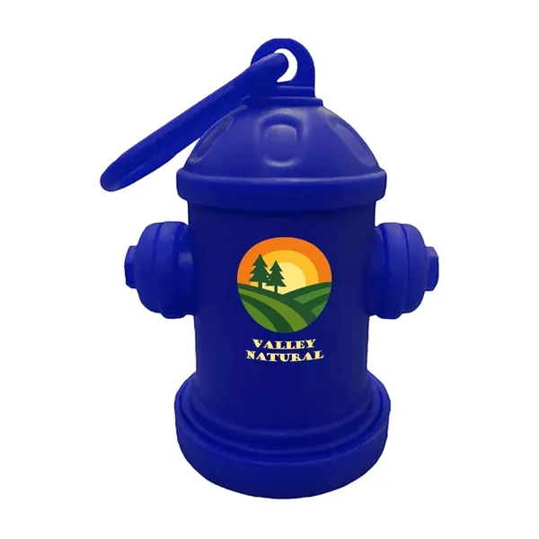 Royal Blue color option for Fire Hydrant Pet Bag Dispenser