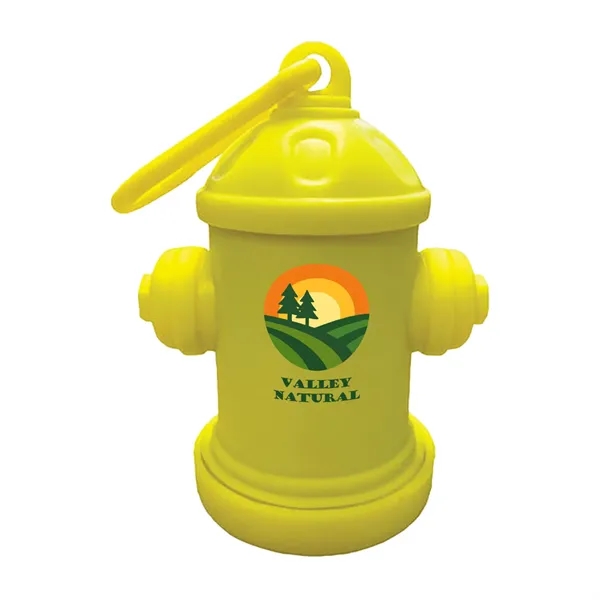 Yellow color option for Fire Hydrant Pet Bag Dispenser