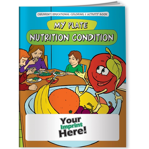 Main photo of Coloring Book   My Plate: Nutrition Condition