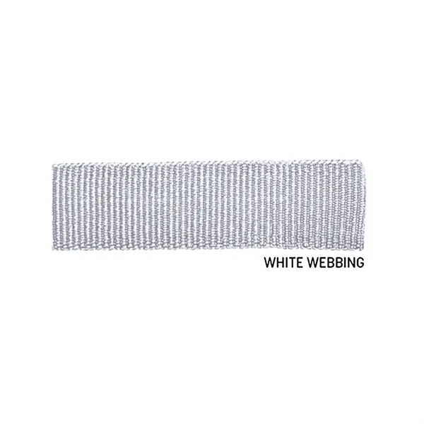 White color option for 14" Sublimated Traffic Leash With Nickel Plated Hardware