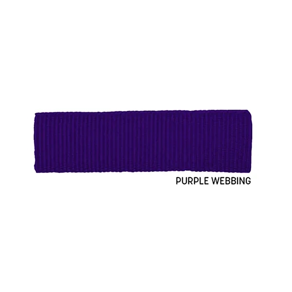 Purple color option for 48" Heavy Duty Sublimated Leash W/ Nickel Plated Hardware