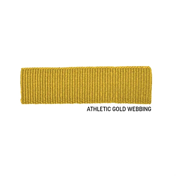 Athletic Gold color option for Sublimated Pet Collar With Gold Colored Hardware