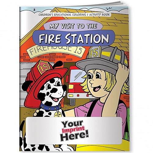 Main photo of Coloring Book   My Visit To The Fire Station