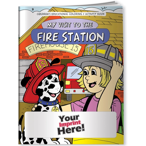 Main photo of Coloring Book   My Visit To The Fire Station
