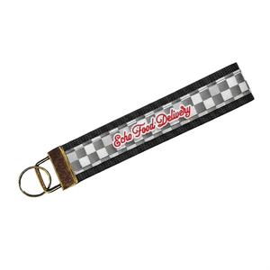 Photo of 5" Sublimated Key Strap W/ Antique Bronzed Colored Hardware