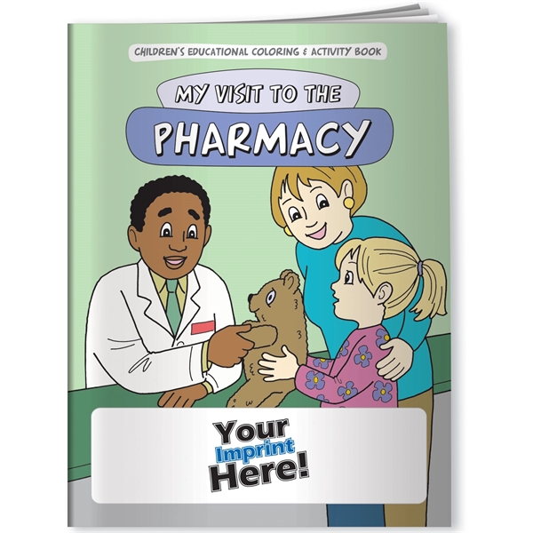 Multi color color option for Coloring Book   My Visit To The Pharmacy