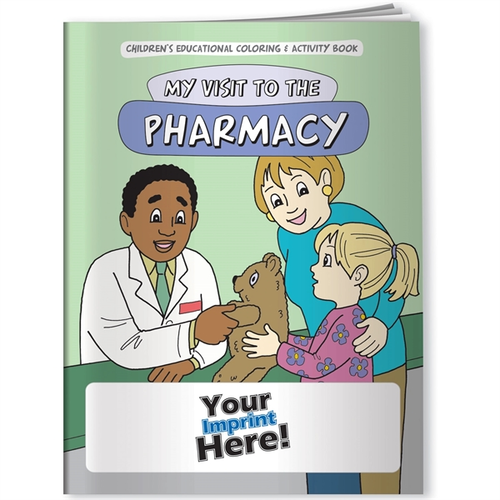 Main photo of Coloring Book   My Visit To The Pharmacy