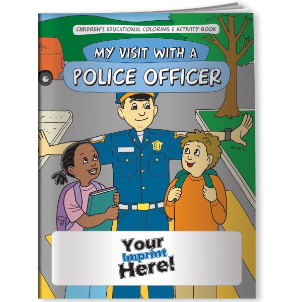 Multicolor color option for Coloring Book   My Visit With A Police Officer