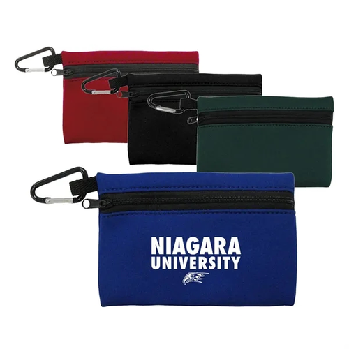 Main photo of Neoprene Pouch With Carabiner Clip