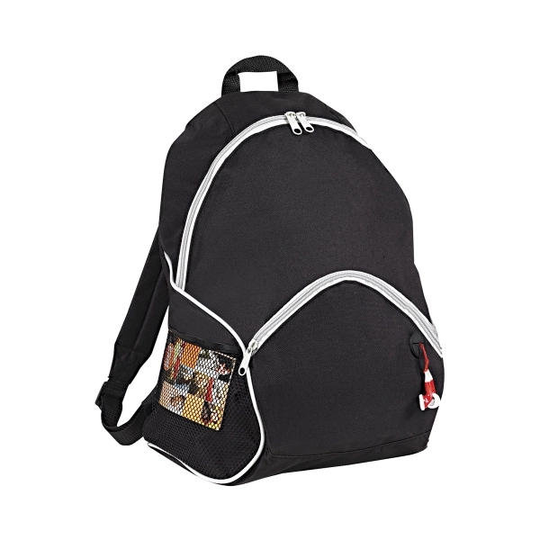 Black color option for 600 D Poly Backpack