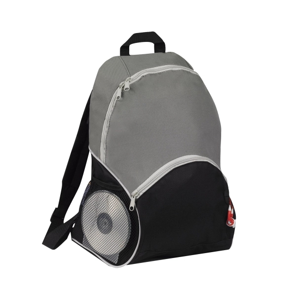 Gray color option for 600 D Poly Backpack
