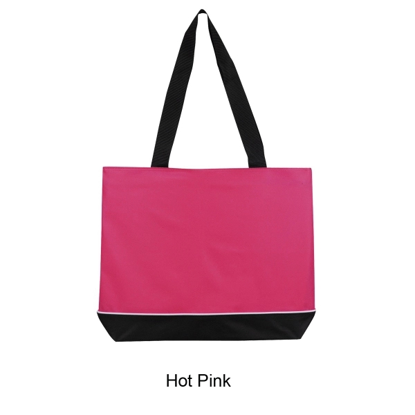 Hot Pink color option for 600 D Clemont Tote Bag