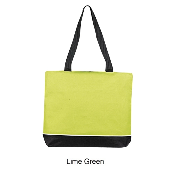 Lime Green color option for 600 D Clemont Tote Bag