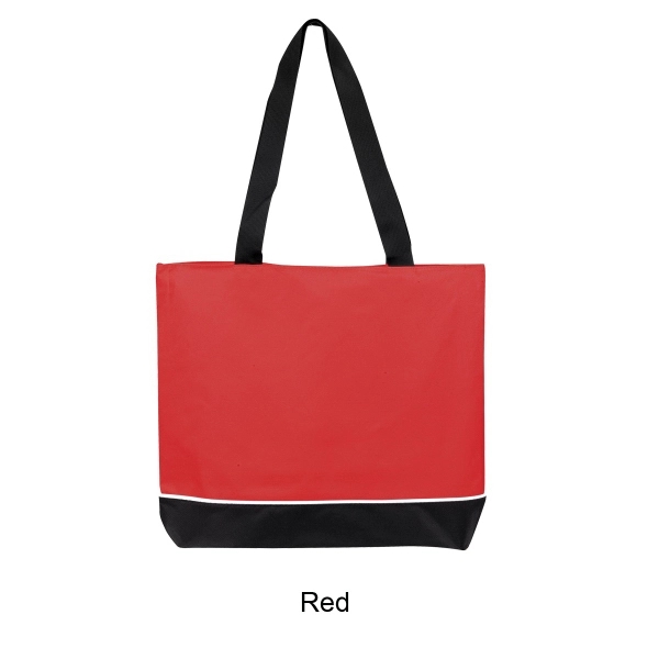Red color option for 600 D Clemont Tote Bag