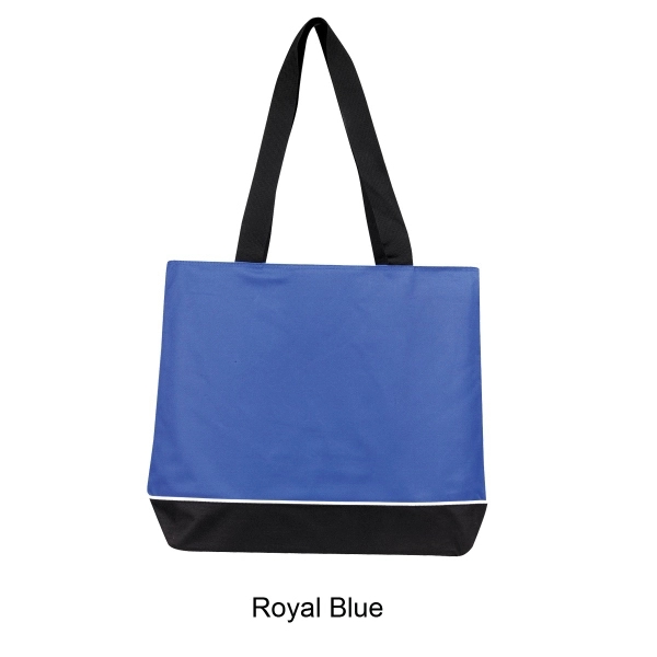 Royal Blue color option for 600 D Clemont Tote Bag