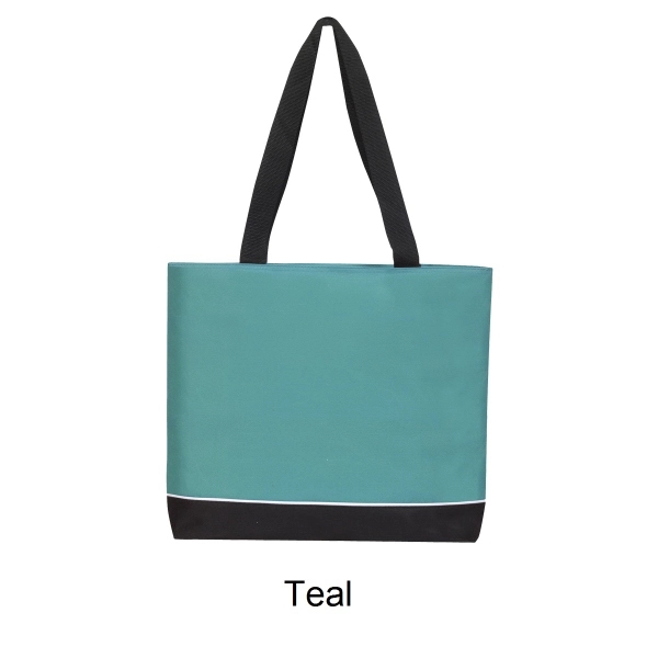 Teal color option for 600 D Clemont Tote Bag
