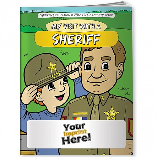 Main photo of Coloring Book   My Visit With A Sheriff