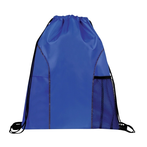 Royal Blue color option for Pockets Drawstring Bag