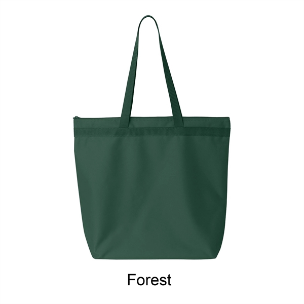 Forest Green color option for 600 D Madison Basic Tote