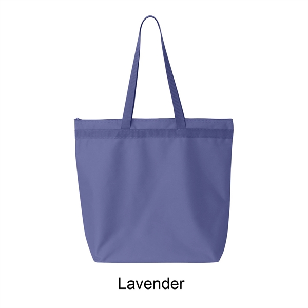 Lavender color option for 600 D Madison Basic Tote