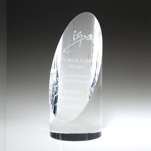 Photo of Award Cylinder, Clear 8"