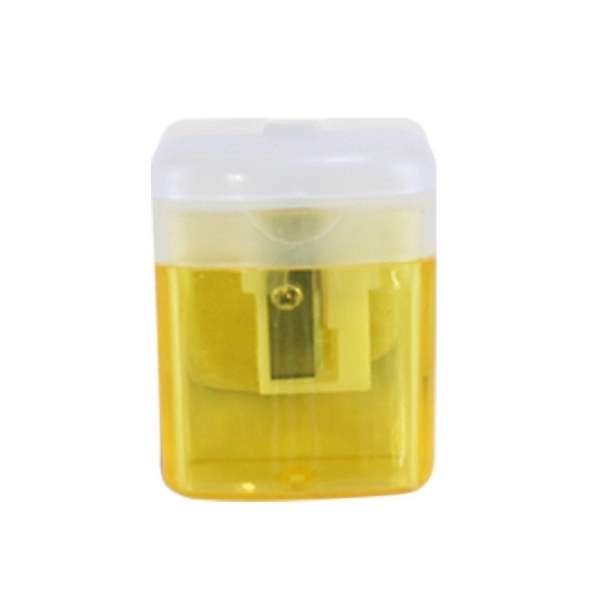 Yellow color option for Colorful Box Pencil Sharpener
