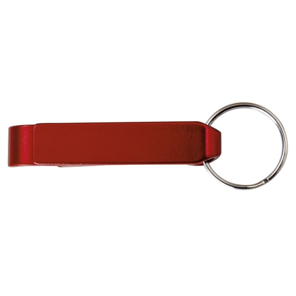 Red color option for Bottle Opener With Key Ring