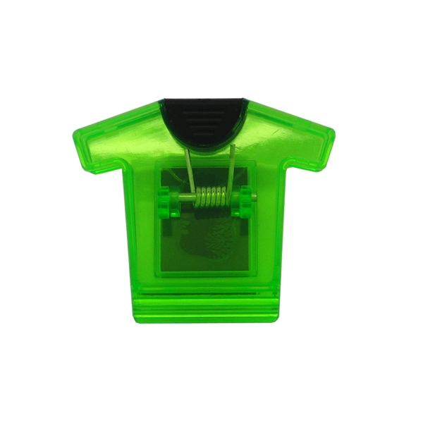 Green color option for T Shirt Magnetic Clip