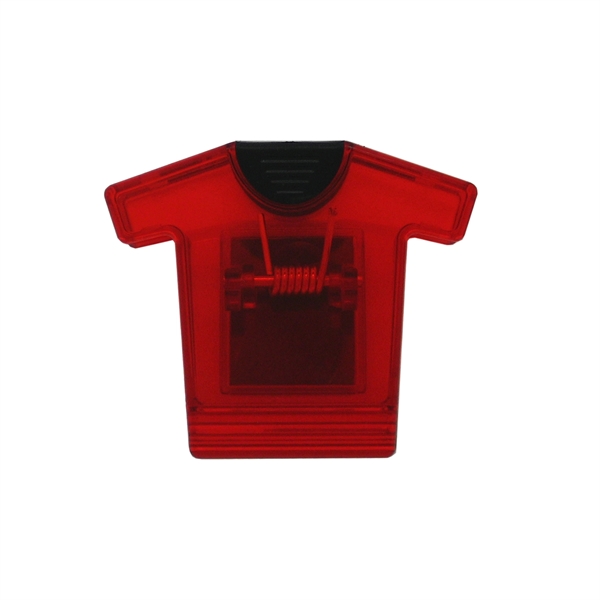 Red color option for T Shirt Magnetic Clip