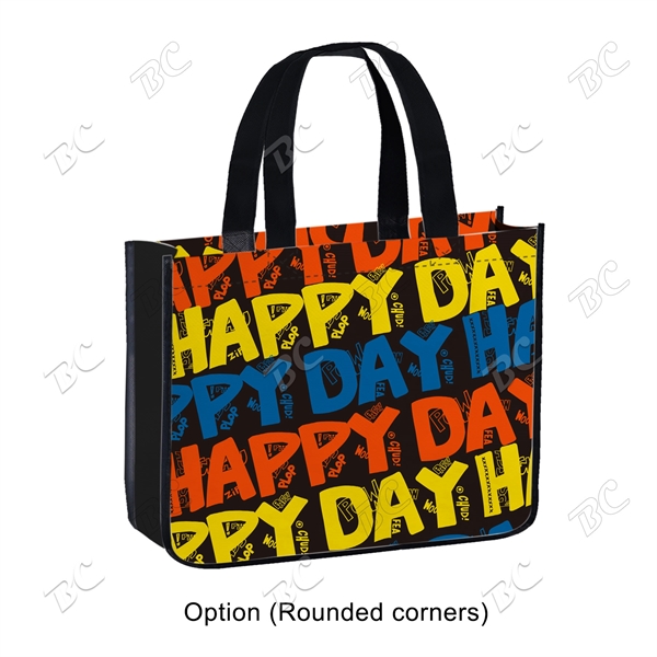 Navy Blue color option for Free Shipping 16 X 12 Small Quantity Custom Laminated Bag