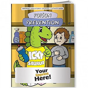 Photo of Coloring Book   Poison Prevention Dinosaur
