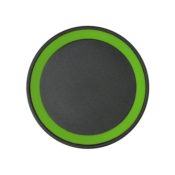 Green color option for 10 W Black Wireless Phone Charging Pad