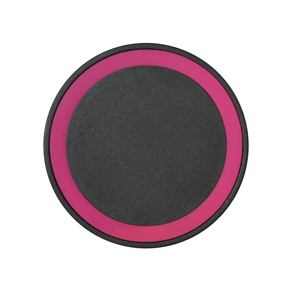 Hot Pink color option for 10 W Black Wireless Phone Charging Pad