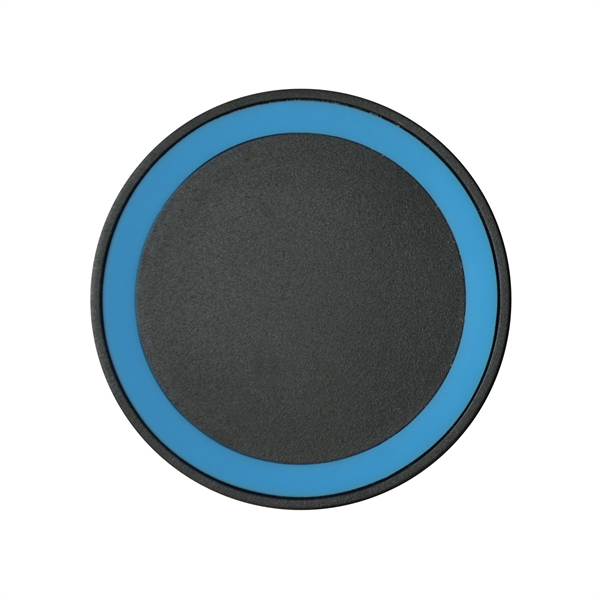 Light Blue color option for 10 W Black Wireless Phone Charging Pad