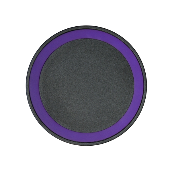 Purple color option for 10 W Black Wireless Phone Charging Pad