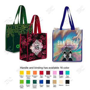 Photo of 360 Degree Full Color 5 Oz Cotton Tote Bag 13"X13"X5"