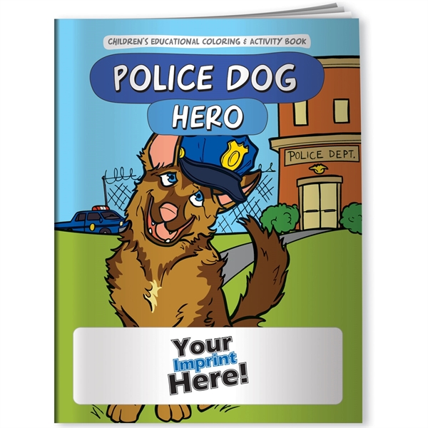 Multi color color option for Coloring Book   Police Dog Hero
