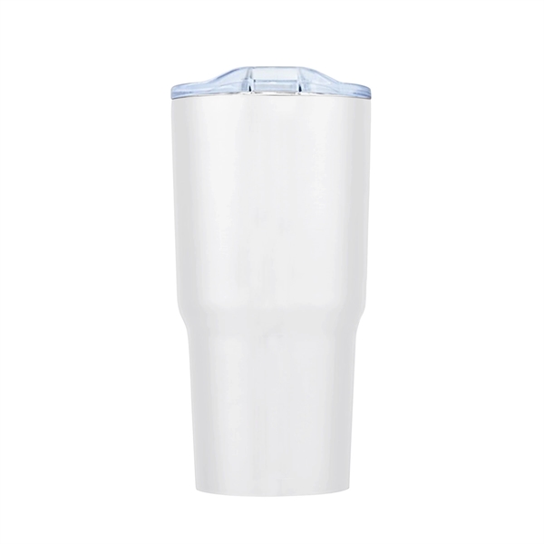 White color option for 20 Oz. Double Wall Ss Vacuum Tumbler Water Bottle