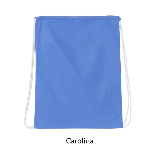 Royal Blue color option for 6 Oz Colorful Cotton Canvas Backpack.