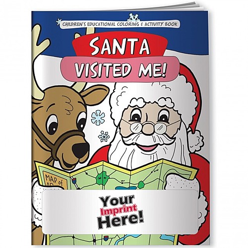 Main photo of Coloring Book   Santa Visited Me!