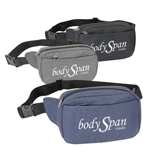 Photo of Heather Rounded 3 Pockets Fanny Pack
