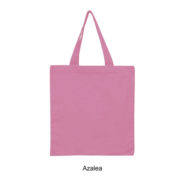 Azalea color option for 6 Oz. 100% Cotton Canvas Tote Bag