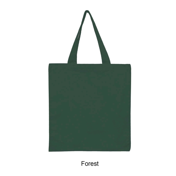 Forest Green color option for 6 Oz. 100% Cotton Canvas Tote Bag