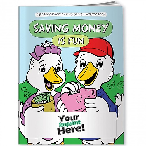Main photo of Coloring Book   Saving Money Is Fun