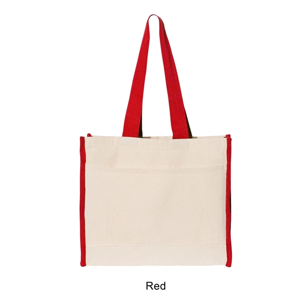 Maroon color option for 100% Heavy Duty 12 Oz. Cotton Canvas Bag