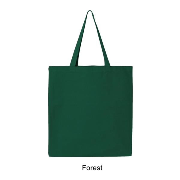 Forest Green color option for 12 Oz. Canvas Promotional Colored Tote Bag